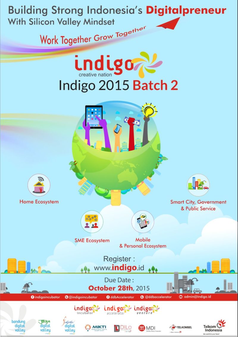 Indigo Buka Pendaftaran Startup Batch II