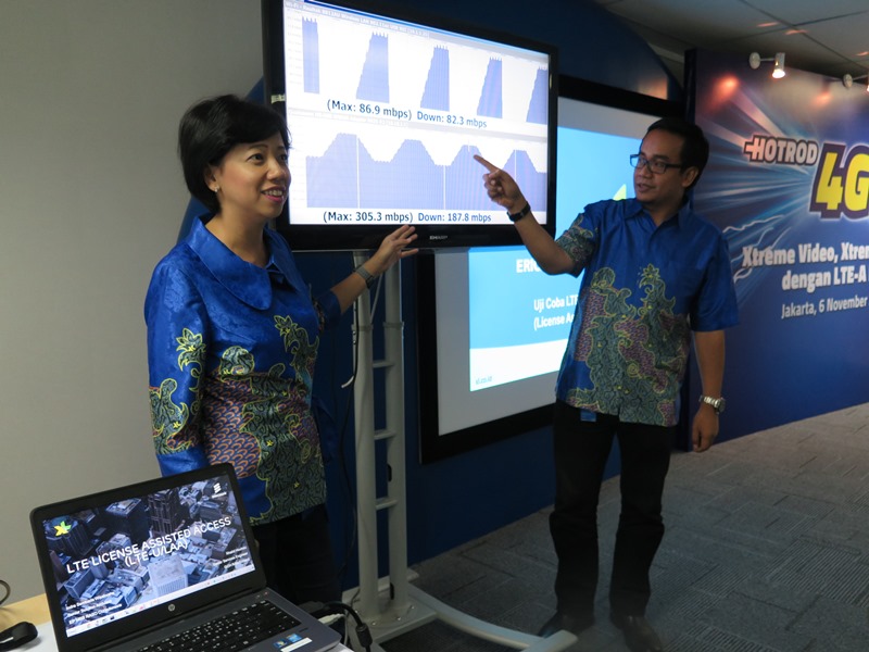 XL ‘Mengakali’ Keterbatasan Spektrum Dengan LTE Advanced LAA