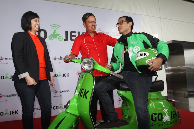 Telkomsel Gandeng Go-Jek Untuk Luncurkan Go Pulsa