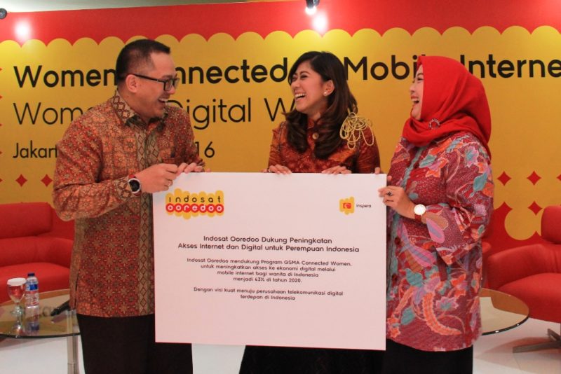 Indosat Ooredoo Ajak Perempuan Indonesia Lebih Melek Internet