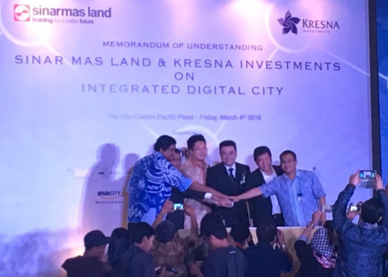 Sinar Mas Land Siap Jadikan BSD City Integrated Smart Digital City