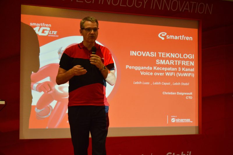 Ujicoba 3CA Smartfren Sentuh 200 Mbps