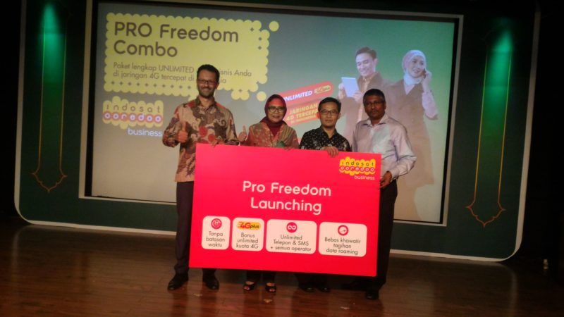 Indosat Ooredoo Sasar Pelanggan Korporate lewat Pro Freedom