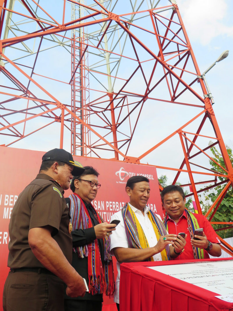 Telkomsel Sudah Bangun 70 BTS di Alor Untuk Dukung Kedaulatan NKRI