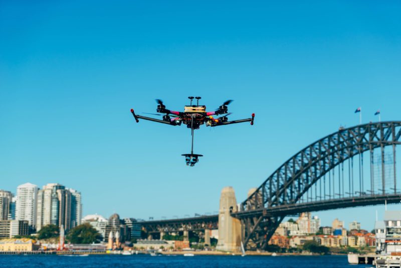 Demi Efisiensi, Telstra Gunakan Drone untuk Pantau BTS
