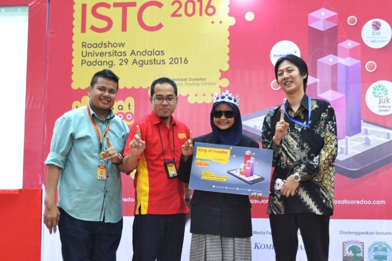 Indosat Roadshow Untuk Edukasi Tentang  Pasar Modal