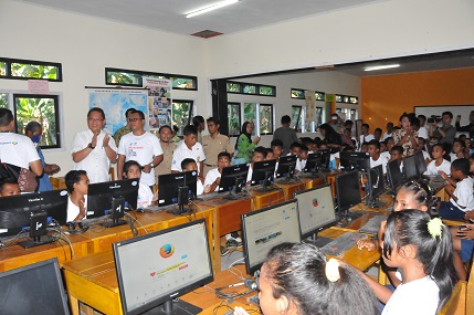 Akses Internet Di Morotai Dibangun Pakai Dana USO