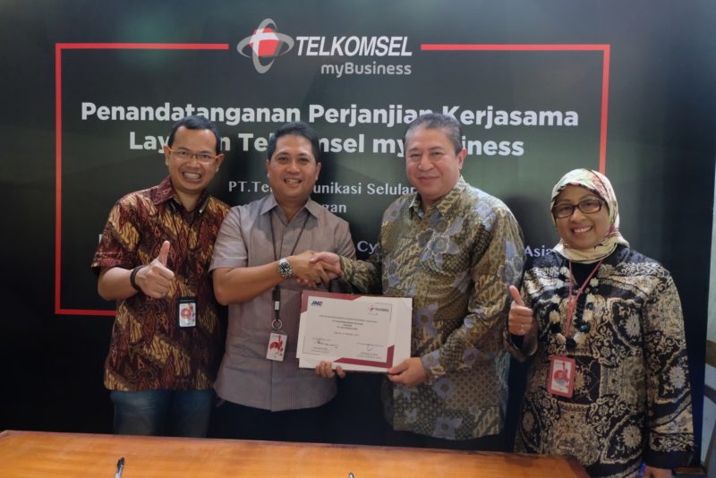 Telkomsel Perkuat Basis Pelanggan Korporate Dengan Gandeng Lima Perusahaan