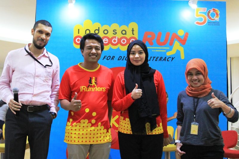 Virtual Run pun Dijadikan Alat Edukasi Digital Oleh Indosat
