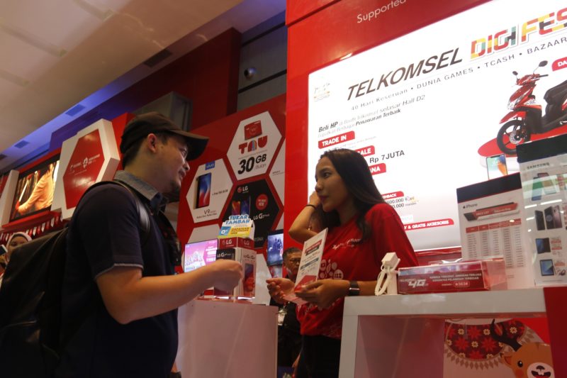 Telkomsel Perkuat Jaringan Jakarta Fair Kemayoran ke-51