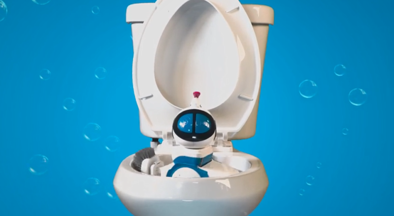 Robot Rp 7 Jutaan Ini Bisa Bersihkan Toilet Sampai Kinclong