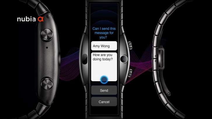 Nubia Perkenalkan Smartwatch Lipat, Nubia Alpha