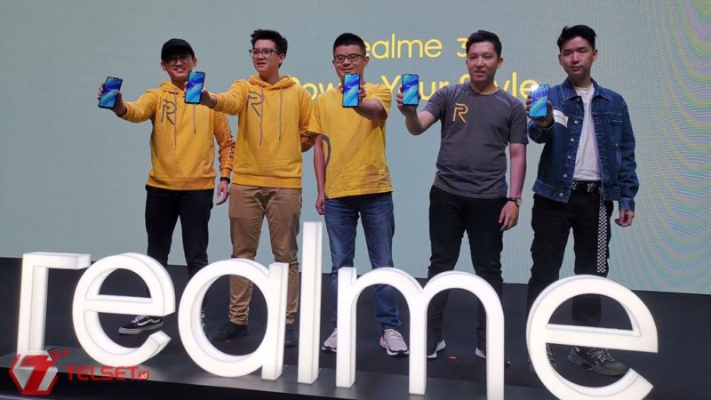 Realme Rilis Smartphone Mumpuni nan Kekinian, Realme 3