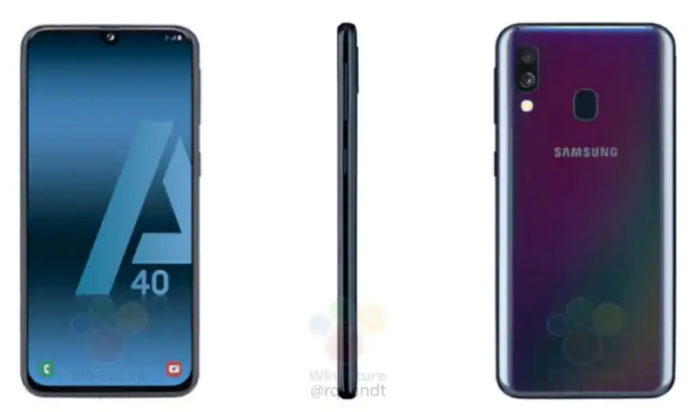 galaxy a40 2017