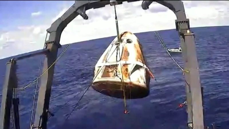 Kapsul Crew Dragon Milik SpaceX Sukses Kembali ke Bumi