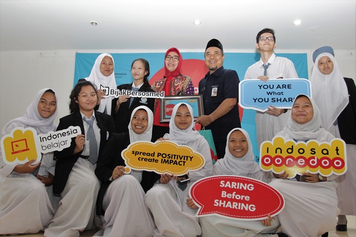 Indosat Ooredoo Ajak Siswa Sekolah #BijakBersosmed