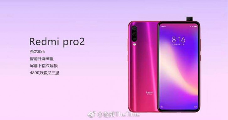 Ini Bocoran Foto Redmi Pro 2 dengan Kamera Pop-up