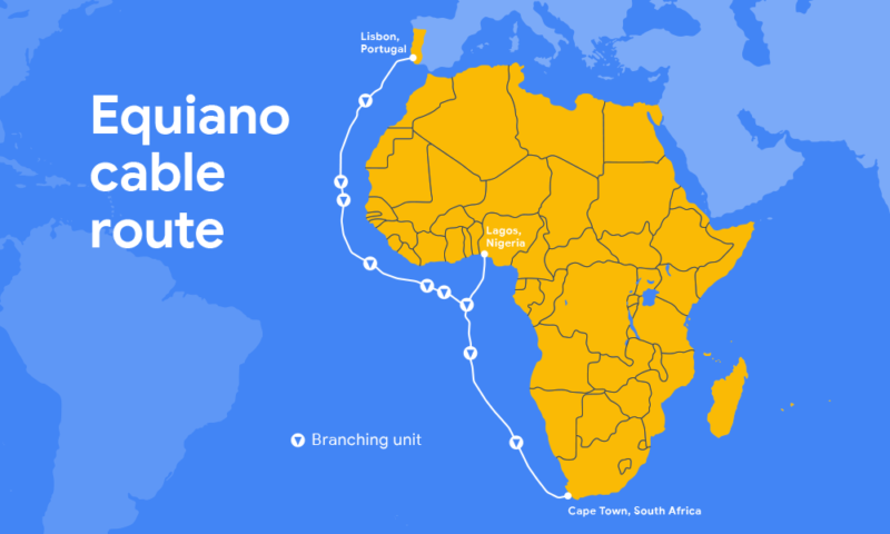 Google Bangun Equiano, Kabel Bawah Laut Dari Eropa ke Afrika Selatan