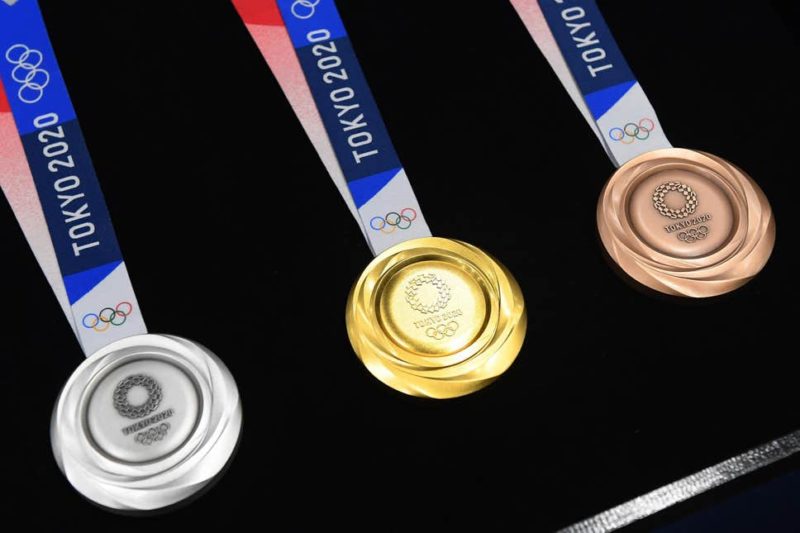 Medali Olimpiade Tokyo 2020 Terbuat dari Sampah Elektronik