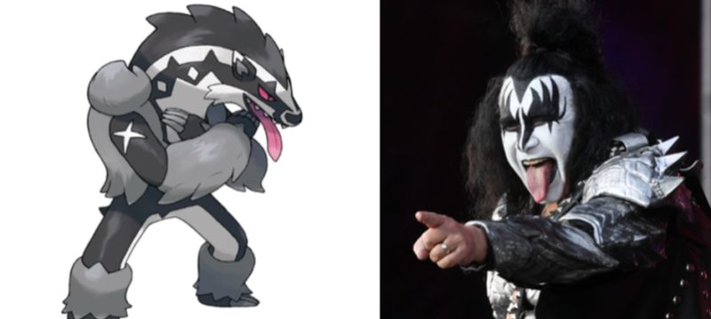 Pokemon Ini Terinspirasi Personel Band Kiss Gene Simmons