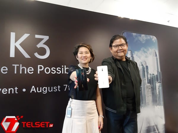 Resmi Dirilis, Oppo K3 Bidik Anak Muda Kreatif