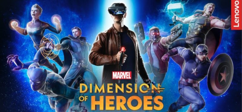 Marvel Dimension Of Heroes Hadir di Platform Mirage AR Lenovo