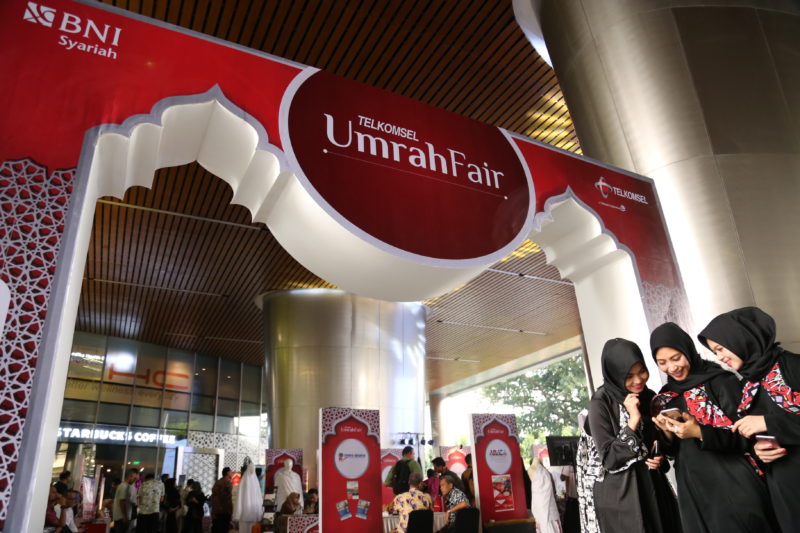 Telkomsel Gelar ‘Umrah Fair’ di 13 Kota Plus di Madinah