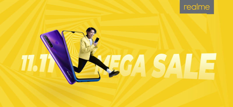 Ingin Smatphone Baru, Siap-siap realme Kasih Diskon Besar di Mega Sale 11.11