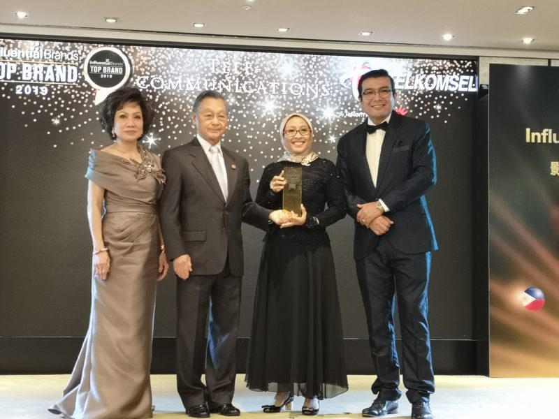 Telkomsel Peroleh Penghargaan Sebagai Merek Paling berpengaruh Di Asia