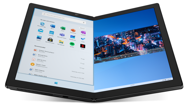 CES 2020 : Lenovo Luncurkan Laptop 5G Layar Lipat  