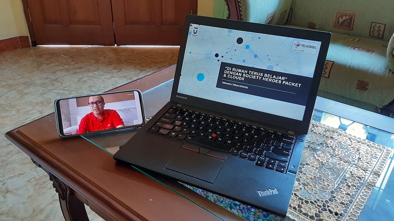 Telkomsel Society Heroes Hadir Demi Kenyamanan Belajar Dari Rumah