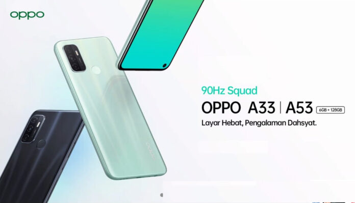 Oppo A53 dan A33