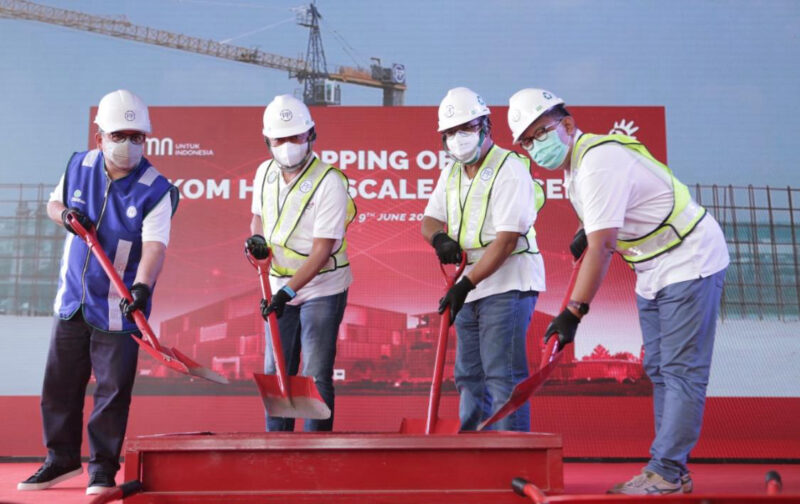 Pembangunan HyperScale Data Center Telkom Masuk Tahap Akhir