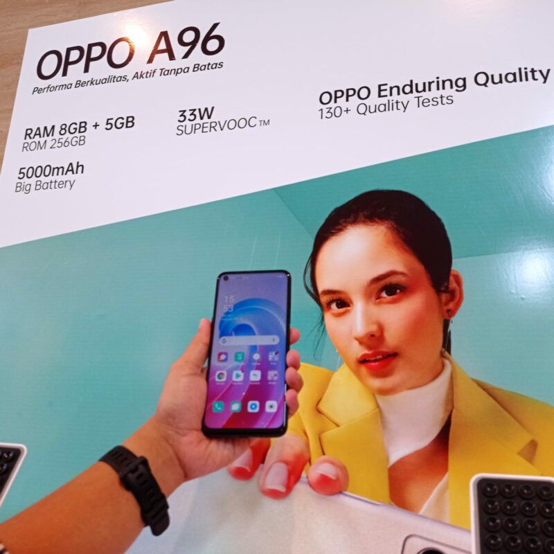 Yuk Intip Fitur Utama Oppo A96 Khusus Indonesia