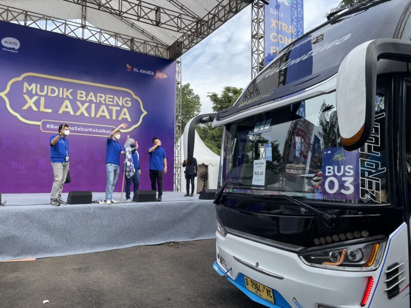 XL Axiata Gelar Mudik Bareng, Fasilitasi 660 Mitranya