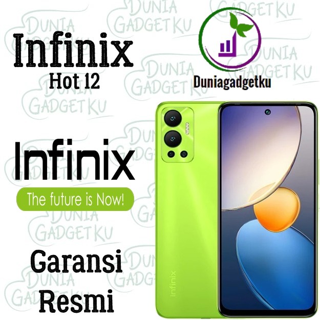 INFINIX HOT 12 (6GB+128GB) - GARANSI RESMI