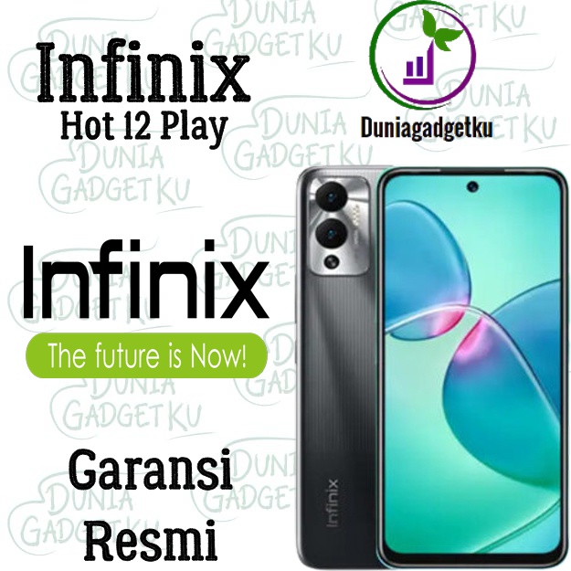 Infinix Hot 12 Play 4/128 (RAM 4GB + 3GB Extended) Garansi Resmi