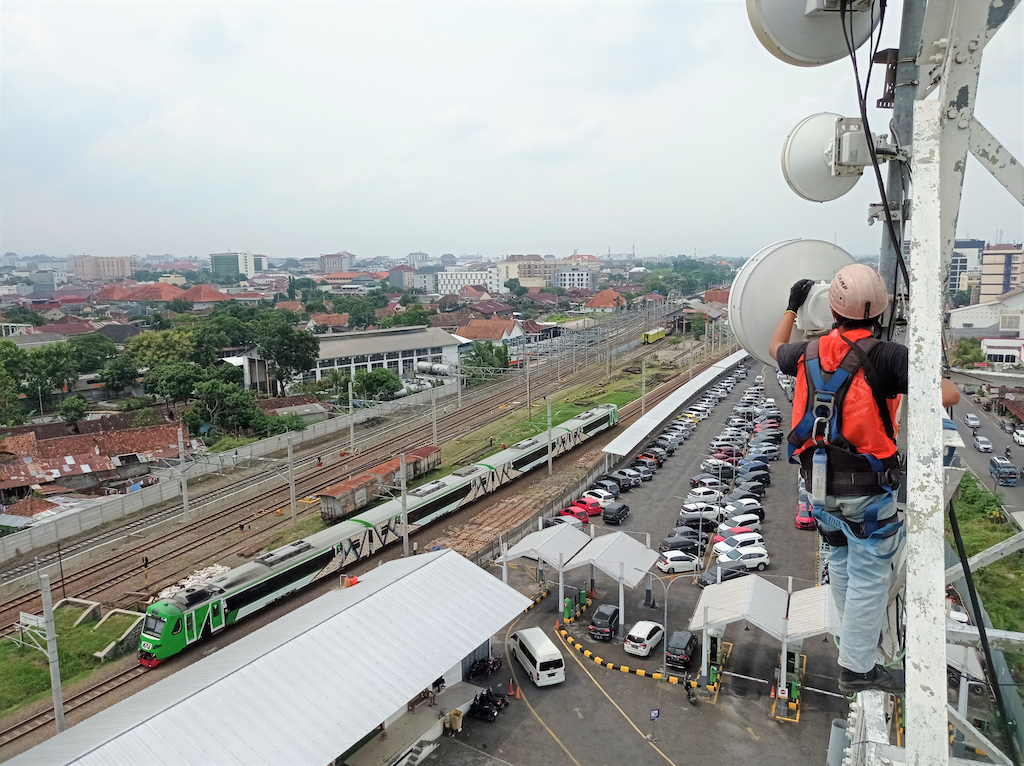 Jaringan FMC XL SATU Fiber Morowali