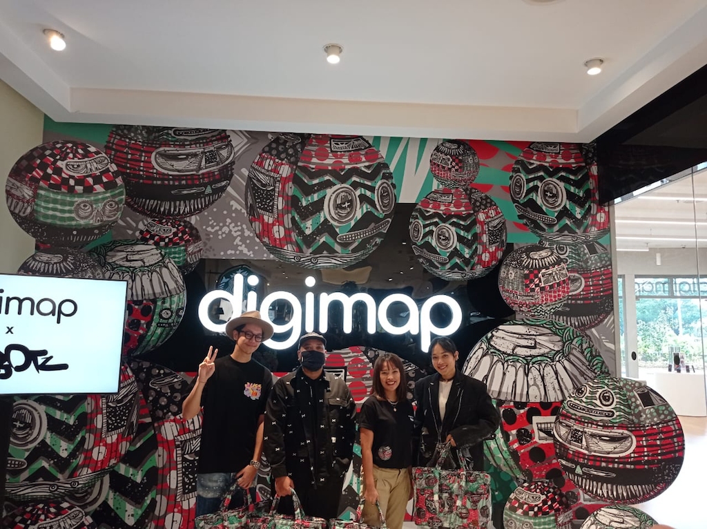 Digimap Kolaborasi Dengan Street Arts Darbotz