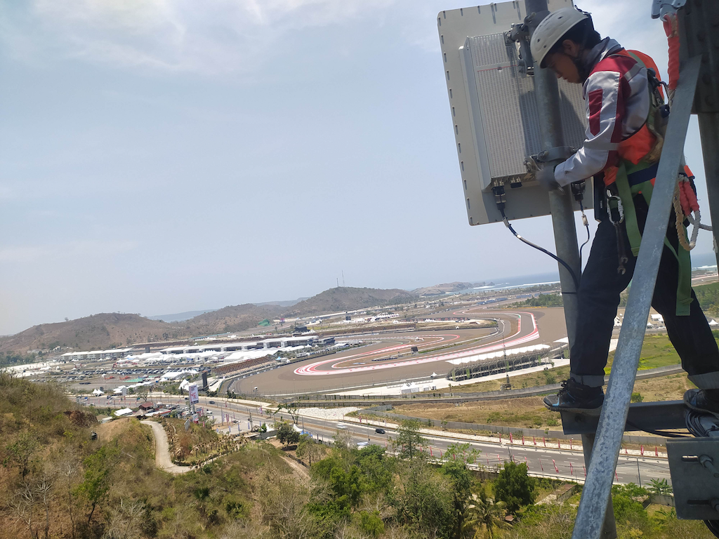 Sinyal XL Axiata Full dari Bandara Di Mandalika Dukung MotoGP 2023