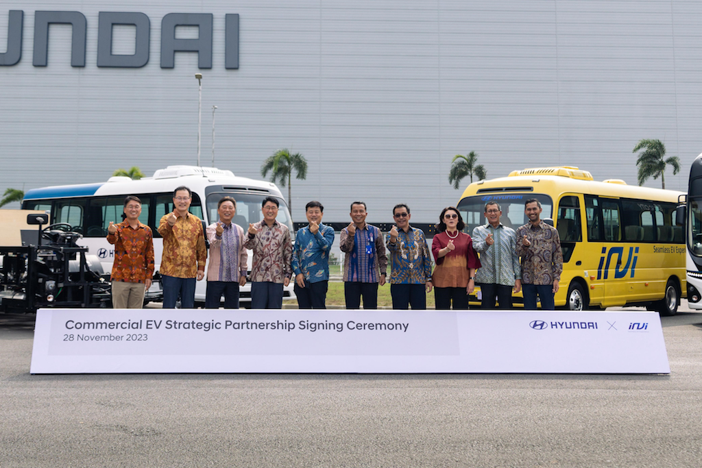 Bus Listrik Hyundai