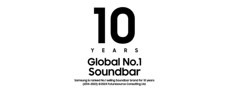 Satu Dekade, Samsung Pertahankan Pimpin Market Soundbar Global