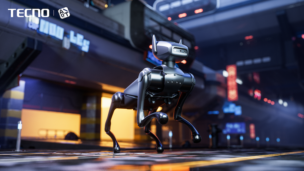 Tecno Perkenalkan Robot Anjing Lucu di MWC Barcelona