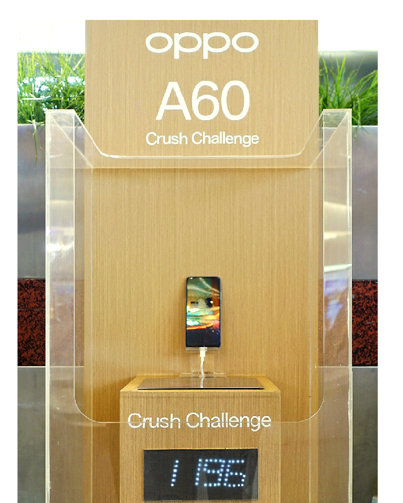 Oppo A60 Crush Challenge, Yuk Uji Sendiri Ketangguhan nya!