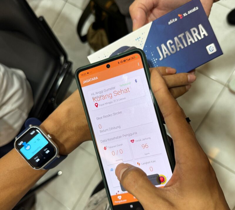 JAGATARA, Solusi Deteksi Dini Stroke Dari XL Axiata dan Alita