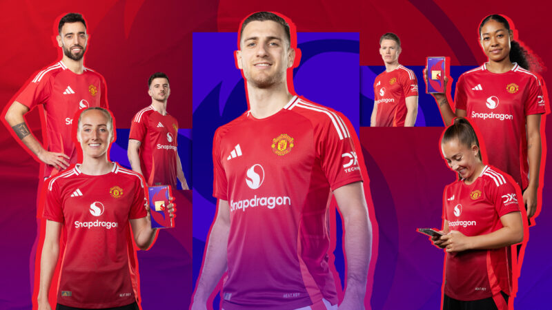 Snapdragon Ikut Hiasi Seragam Manchester United