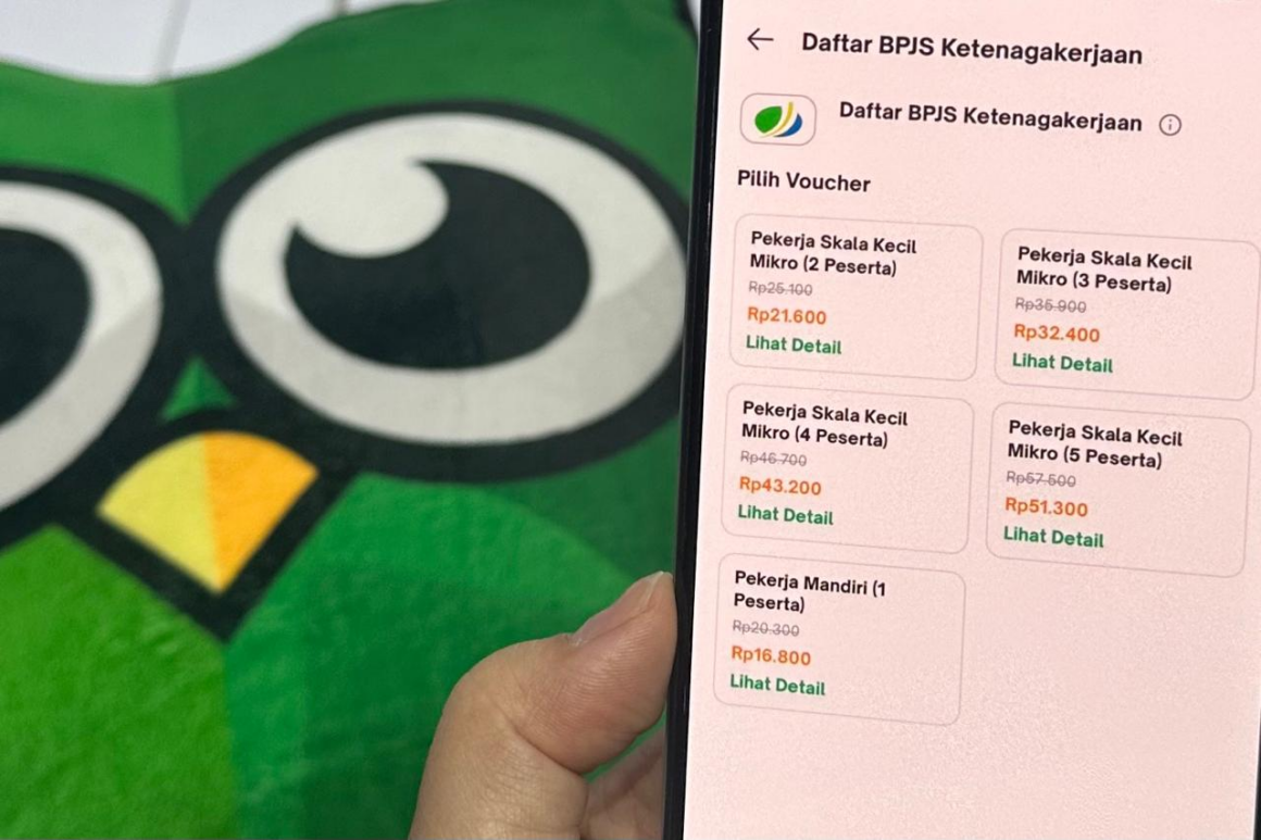 Daftar BPJS Ketenagakerjaan Tokopedia, fitur BPJS Tokopedia, BPJS Ketenagakerjaan pekerja informal, perlindungan risiko kerja UMKM, BPJS online Tokopedia
