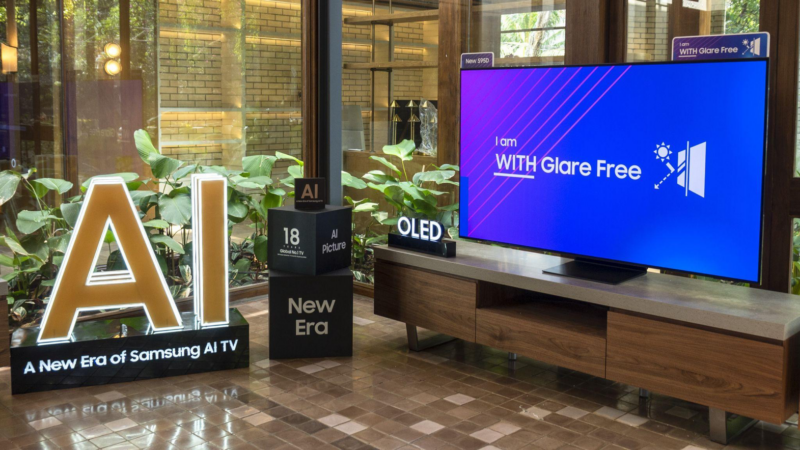 Dengan AI dan Layar Bebas Pantulan, Samsung OLED TV Makin Wow!