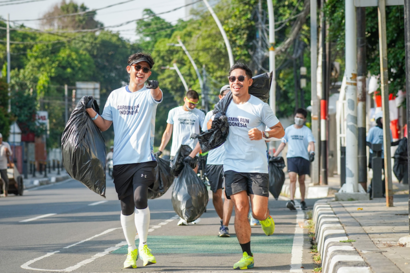 Garmin Run Plogging