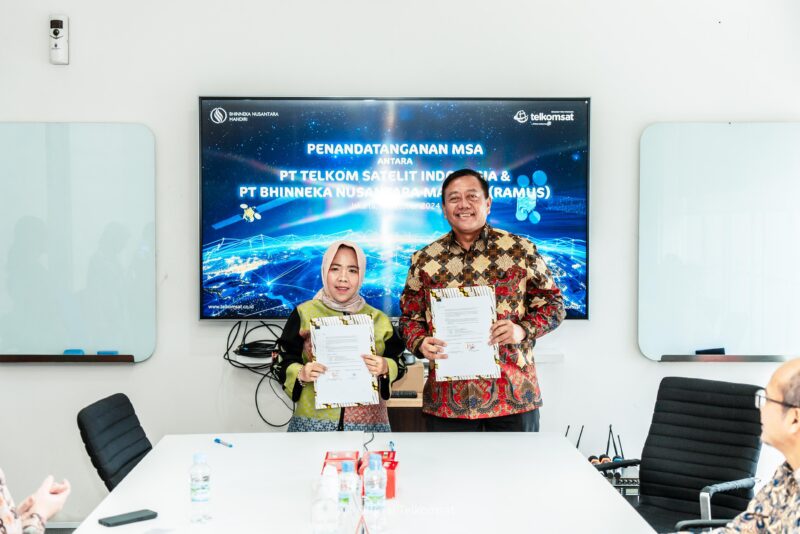 Telkom Pacu Digitalisasi Maritim dengan Satelit Merah Putih 2